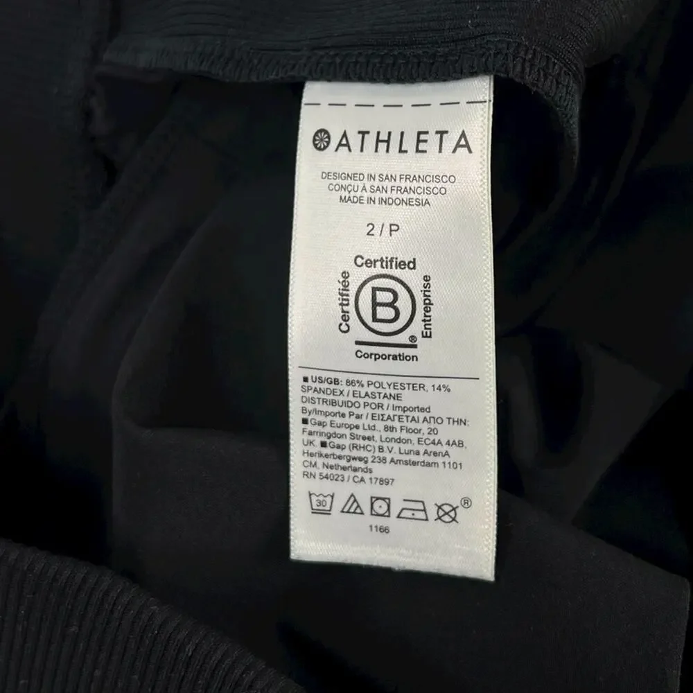 Athleta Brooklyn Mid Rise Ankle Pant in Black Size 2 Petite - Picture 5 of 8
